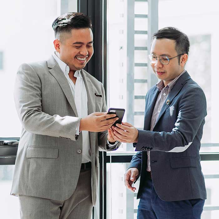 TechStar team working on business registrations