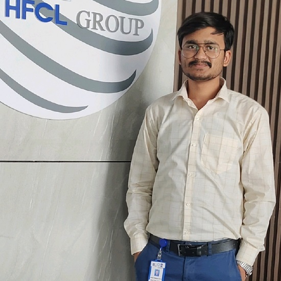 Team member Adinath Sahane